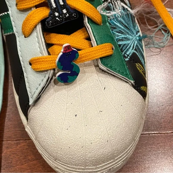 Adidas Men's Sean Wotherspoon x Superstar 'Super Earth, Size 9 - Picture 10 of 16